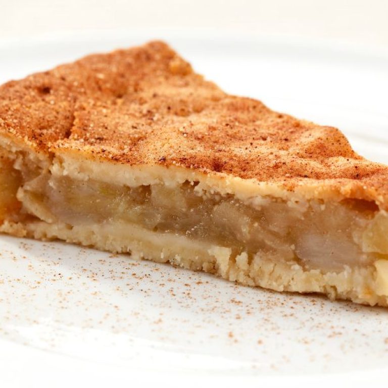 μηλόπιτα με βρώμη και μέλι